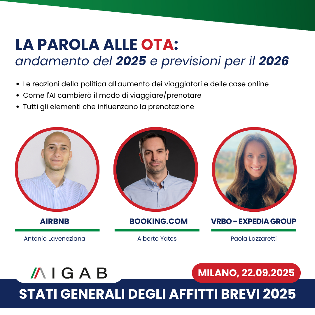 Stati Generali degli Affitti Brevi 2025: scopri i momenti chiave. La parola alle OTA