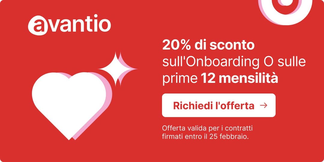 Avantio: offerta valida per una settimana!