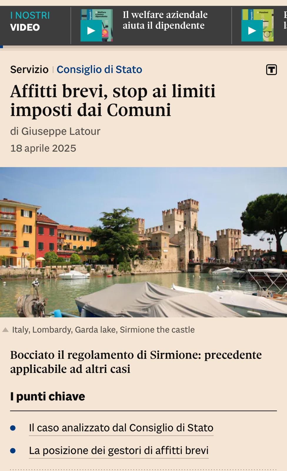 Stop ai divieti imposti dai Comuni sugli affitti brevi