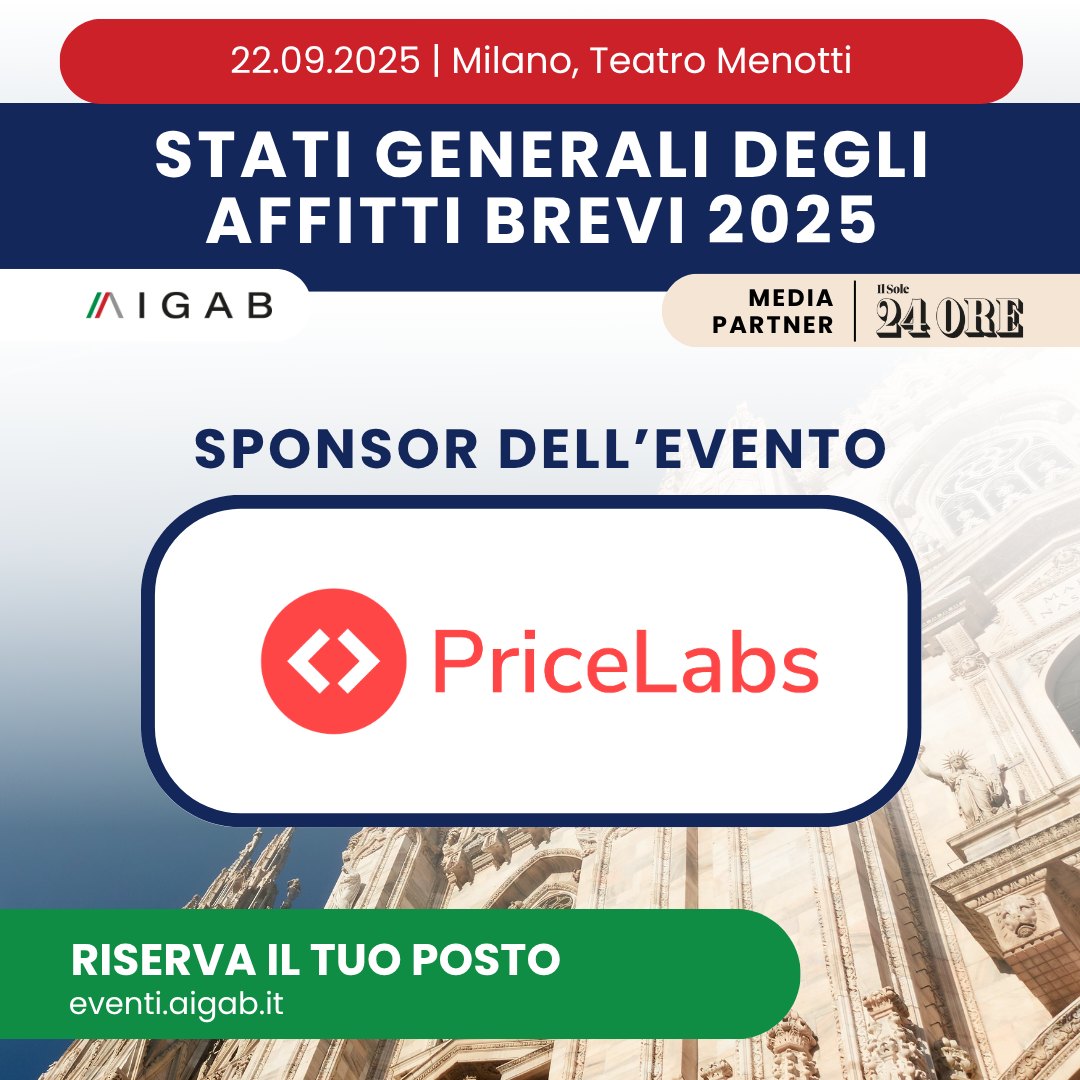 🎟️ Ancora non hai acquistato il tuo biglietto per gli Stati Generali degli Affitti Brevi?