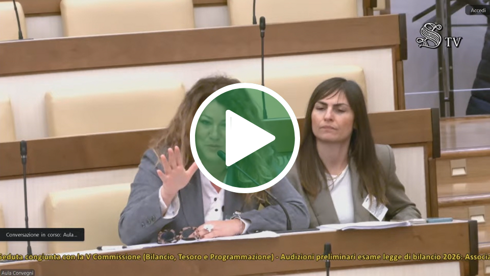 AIGAB in audizione presso la 5a Commissione Senato | 03/11/2025