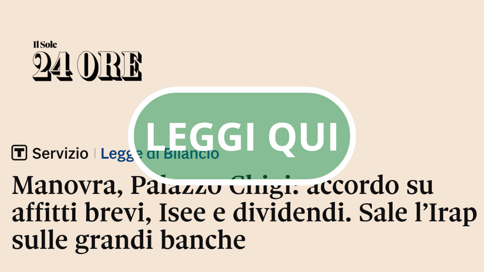 Ultime novità sugli Affitti Brevi: tra cedolare secca e imprenditorialità