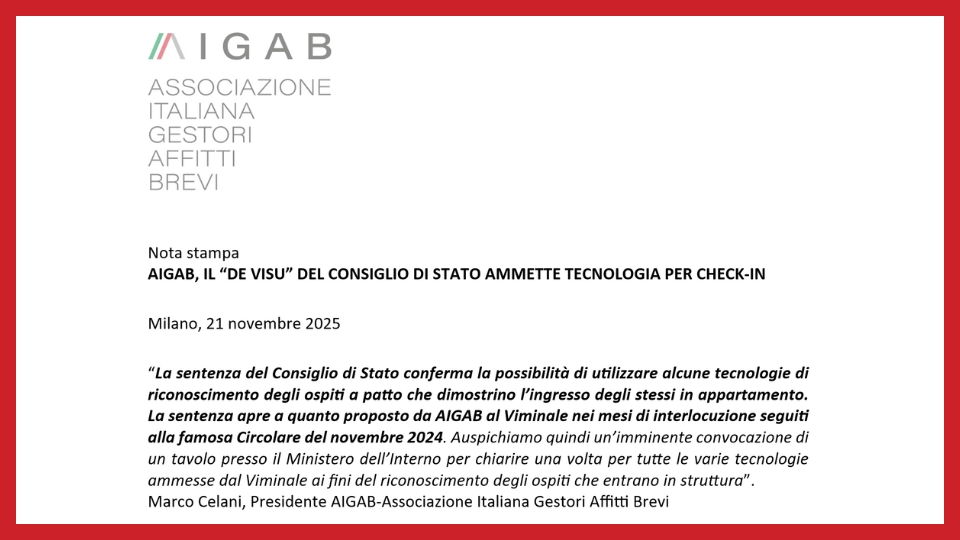 DE VISU O NON DE VISU? AMMESSA ANCHE LA TECNOLOGIA!