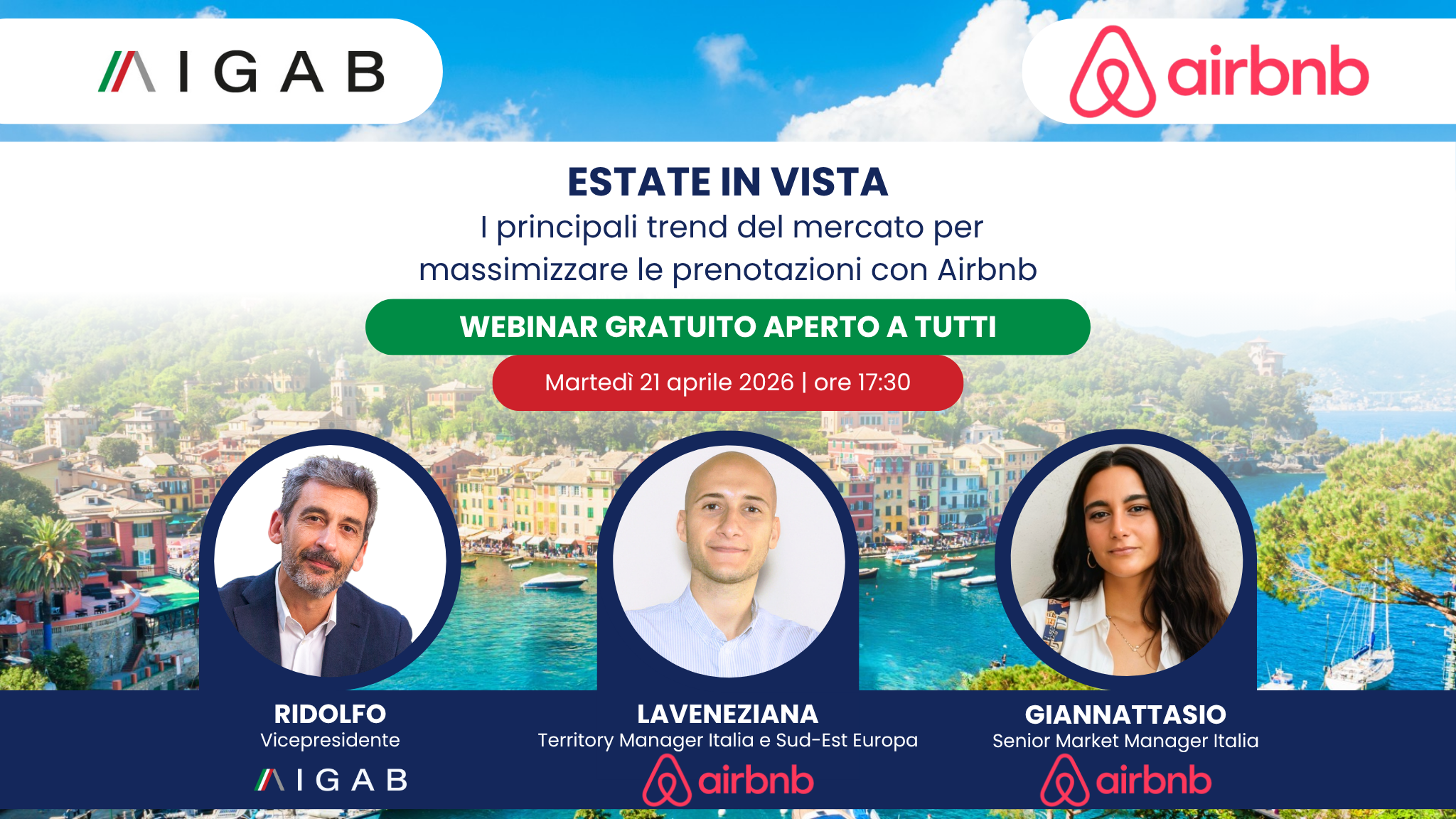 Partnership e webinar congiunto Airbnb & AIGAB: tutte le novità