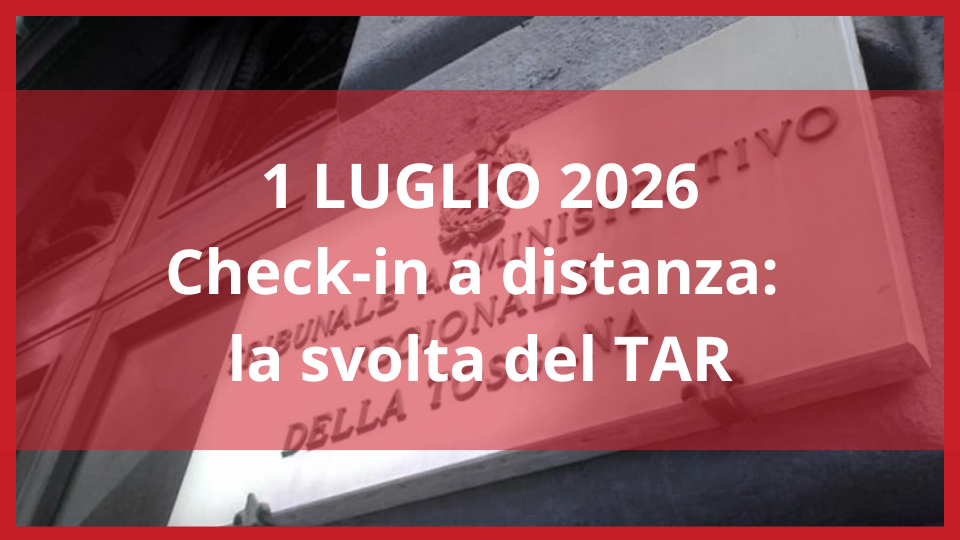 Affitti brevi, il Tar Toscana conferma il sì al check-in a distanza