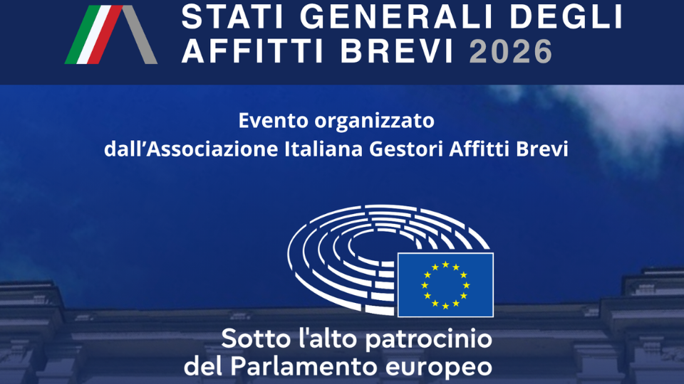 L’Alto Patrocinio del Parlamento europeo per gli Stati Generali degli Affitti Brevi