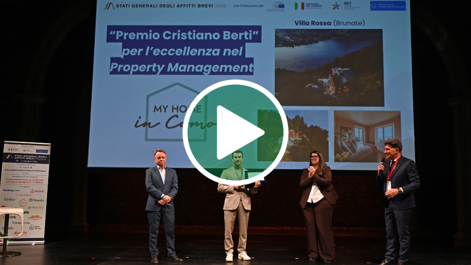 CONSEGNA DEL “PREMIO CRISTIANO BERTI” PER L’ECCELLENZA NEL PROPERTY MANAGEMENT